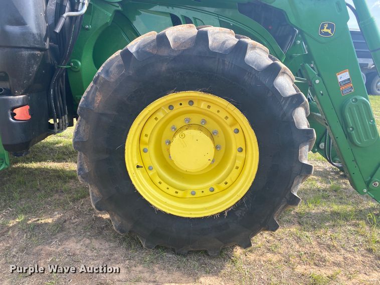 image for item DM4075 2018 John Deere 6155M  MFWD tractor