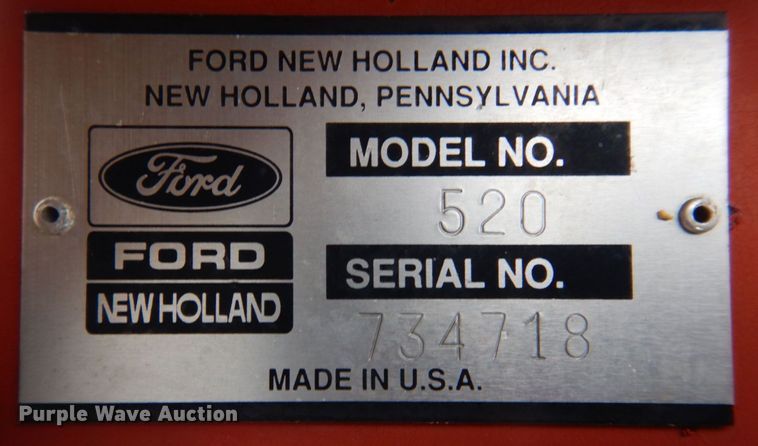 image for item DP5454 New Holland 520  manure spreader