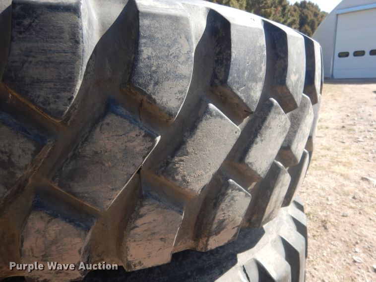 image for item HU9405 (4) Goodyear 16.00R20 tires and wheels