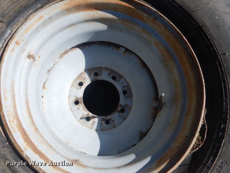 image for item HU9405 (4) Goodyear 16.00R20 tires and wheels