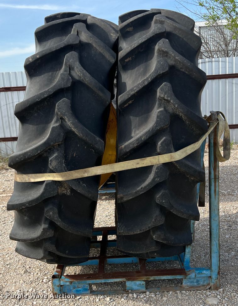 image for item IG9428 (4) 520/85R42 tires and wheels