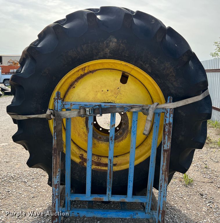 image for item IG9428 (4) 520/85R42 tires and wheels