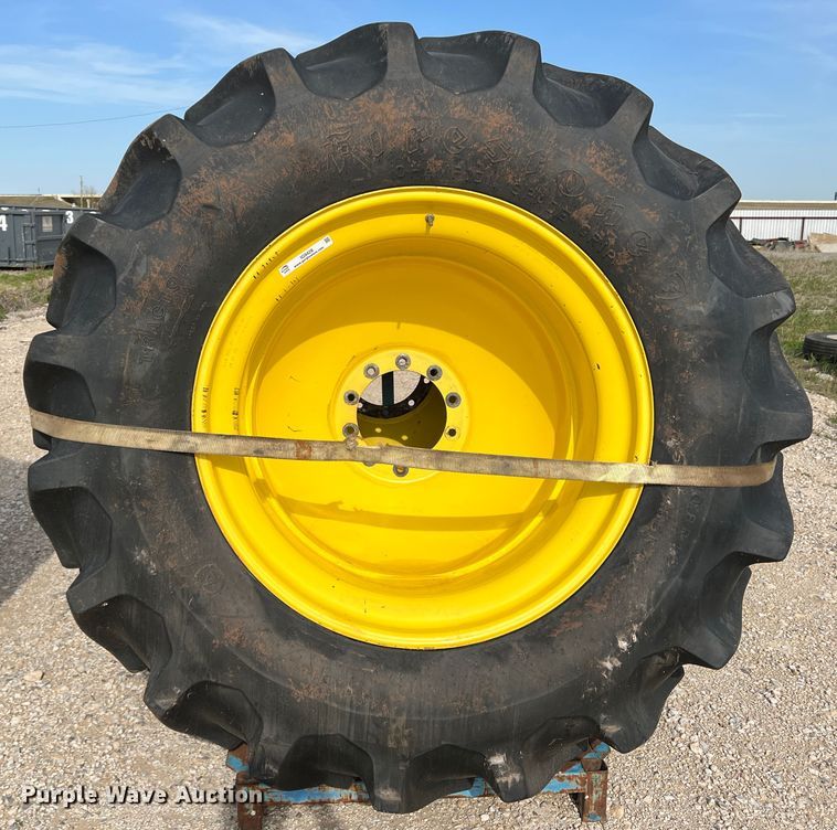 image for item IG9428 (4) 520/85R42 tires and wheels