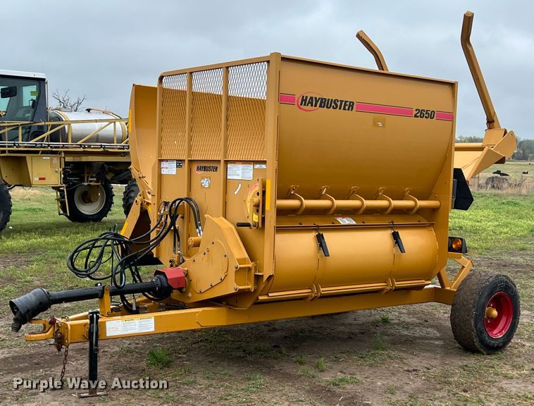 image for item KG9802 HayBuster 2650  bale processor