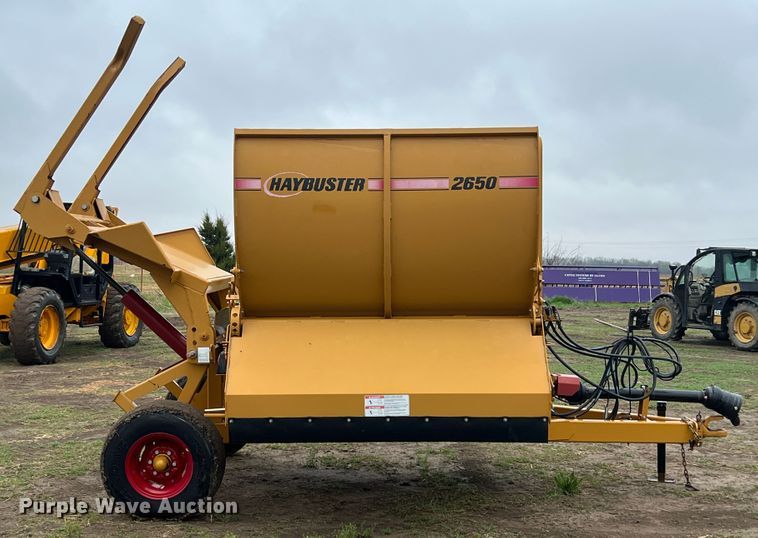 image for item KG9802 HayBuster 2650  bale processor