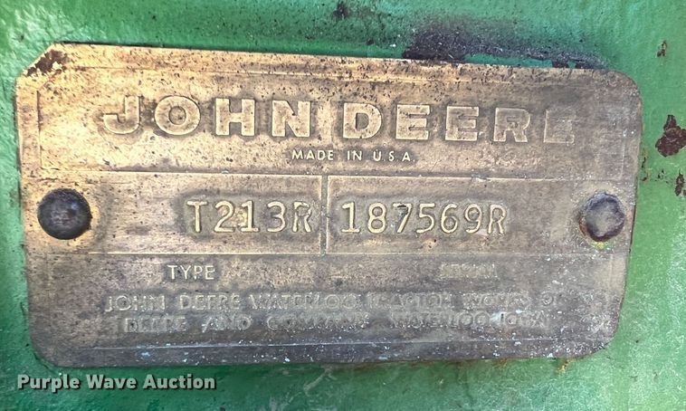 image for item KG9829 John Deere 4020  tractor