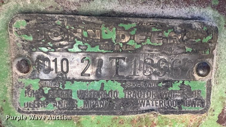 image for item KG9830 John Deere 4010  tractor