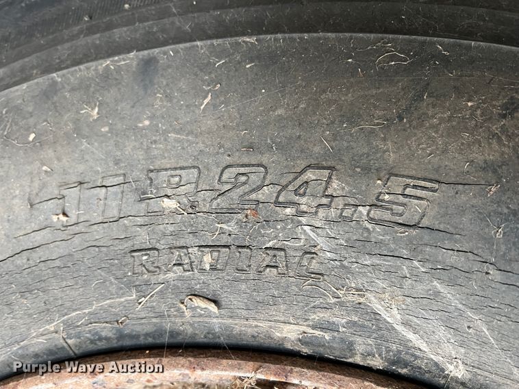 image for item KG9859 (4) 11R24.5 tires and wheels