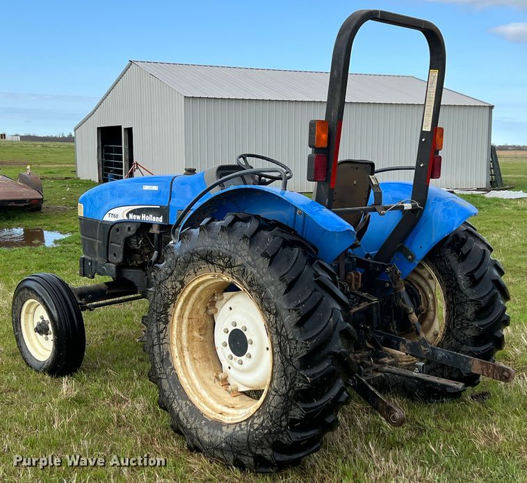 image for item KG9873 2007 New Holland TT60A  MFWD tractor