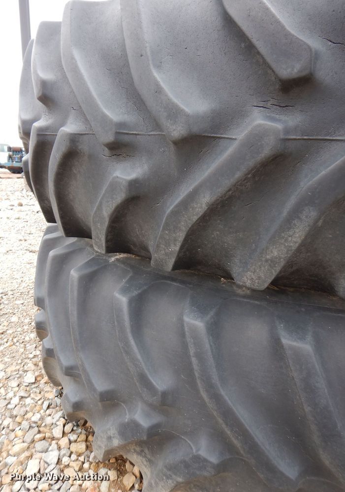 image for item KN9985 (8) Goodyear Dyna Torque 20.8R42 tires and wheels