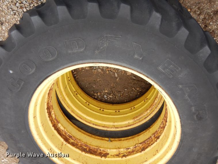 image for item KN9985 (8) Goodyear Dyna Torque 20.8R42 tires and wheels