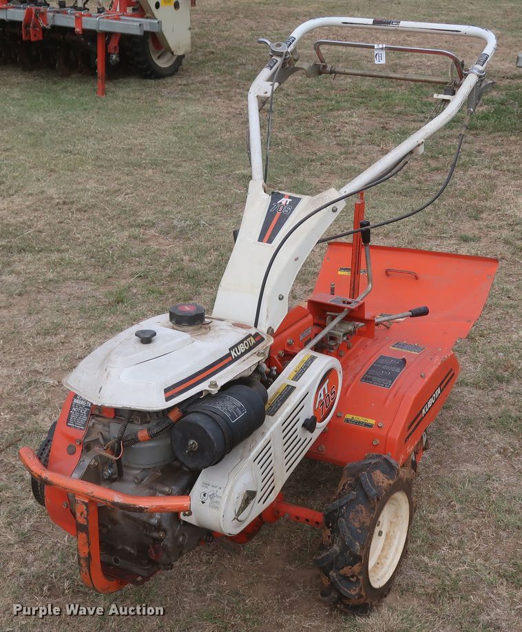 Kubota AT70S rear tine tiller in Ardmore, OK Item JR9488 sold