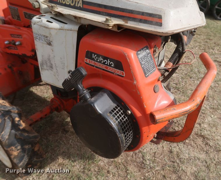 Kubota AT70S rear tine tiller in Ardmore, OK Item JR9488 sold