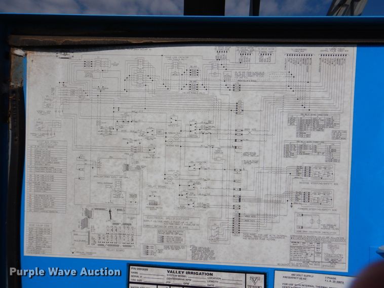 image for item JR9512 Valley  linear irrigation system