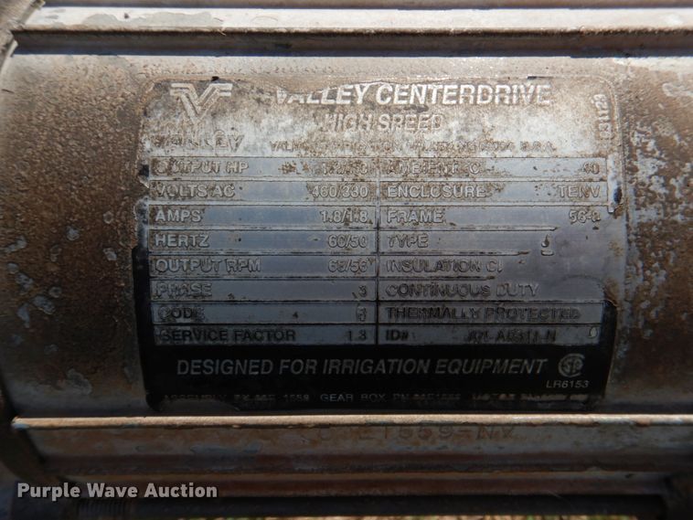 image for item JR9513 Valley  linear irrigation system