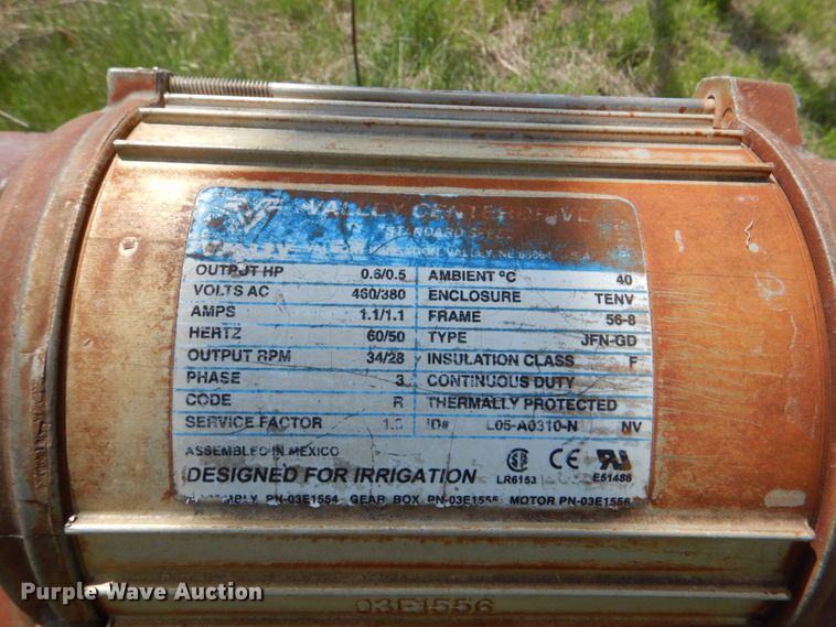 image for item JR9514 Valley  linear irrigation system