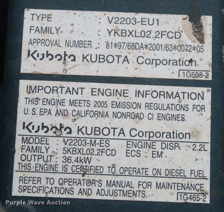 image for item JR9522 2008 Carter  forage harvester