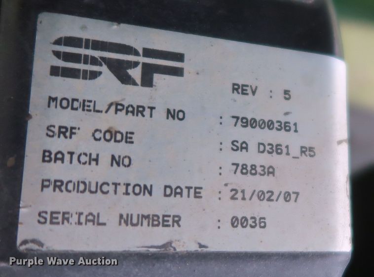 image for item JR9522 2008 Carter  forage harvester