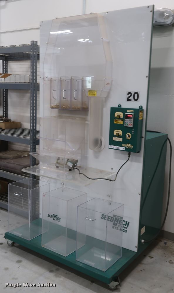 image for item JR9535 2019 SeedTech STS-MC3  cabinet seed separator