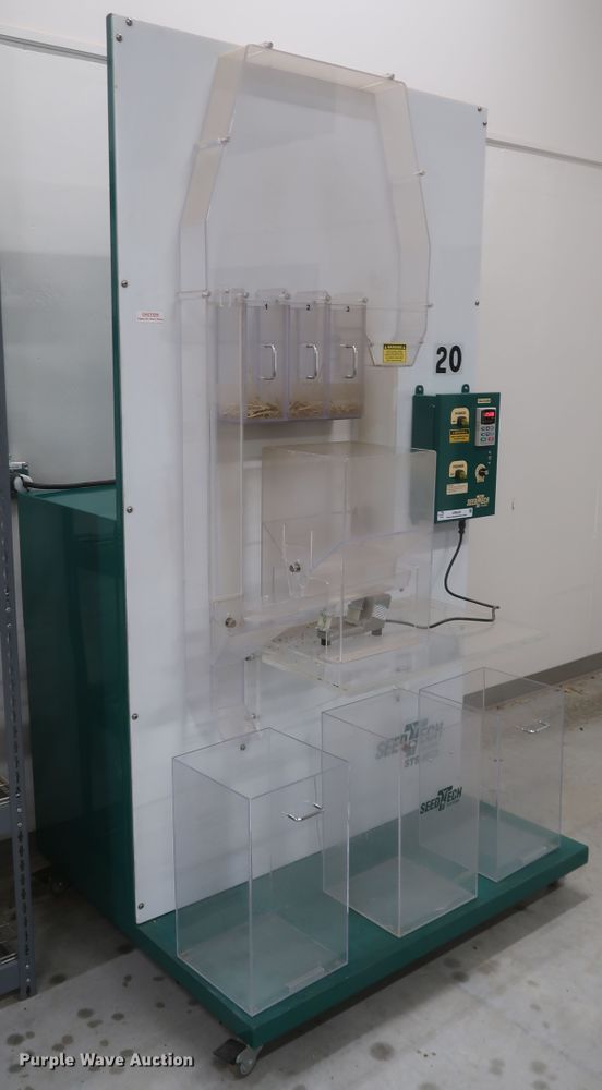 image for item JR9535 2019 SeedTech STS-MC3  cabinet seed separator