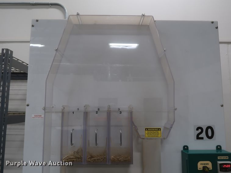 image for item JR9535 2019 SeedTech STS-MC3  cabinet seed separator