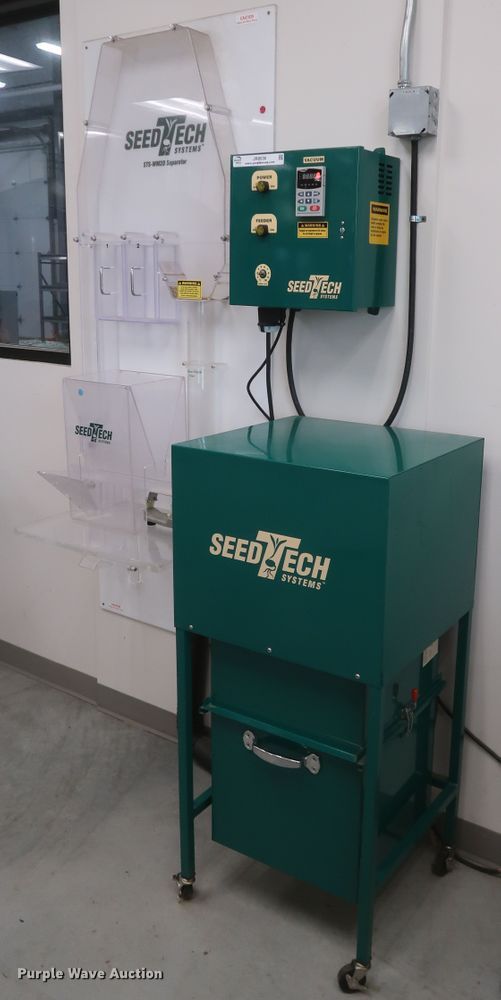 image for item JR9536 (4) 2019 SeedTech STS-WM2D vacuum seed separators