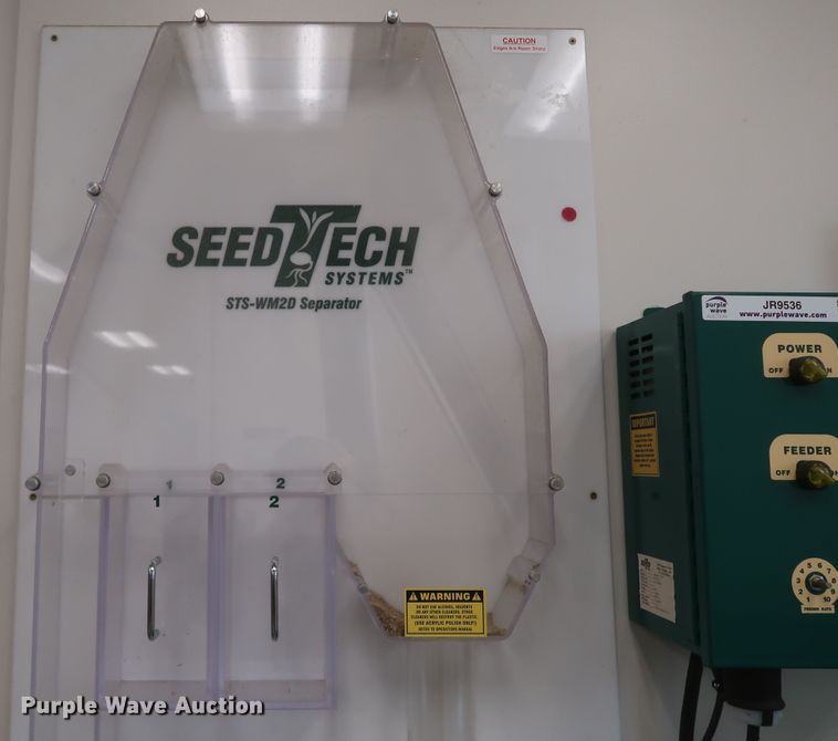 image for item JR9536 (4) 2019 SeedTech STS-WM2D vacuum seed separators