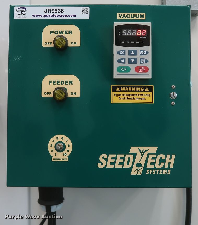 image for item JR9536 (4) 2019 SeedTech STS-WM2D vacuum seed separators
