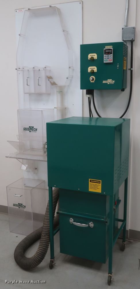 image for item JR9536 (4) 2019 SeedTech STS-WM2D vacuum seed separators