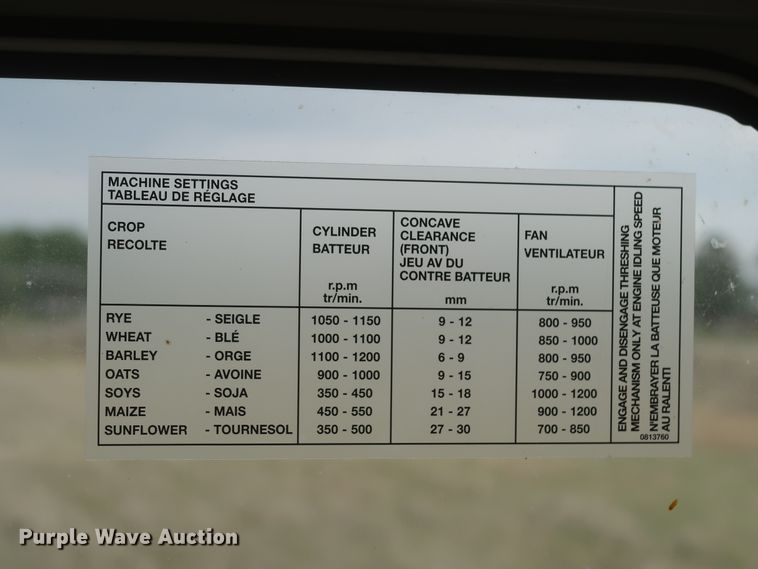 image for item JR9560 2010 Kincaid Sampo Rosenlew 8-XP  combine
