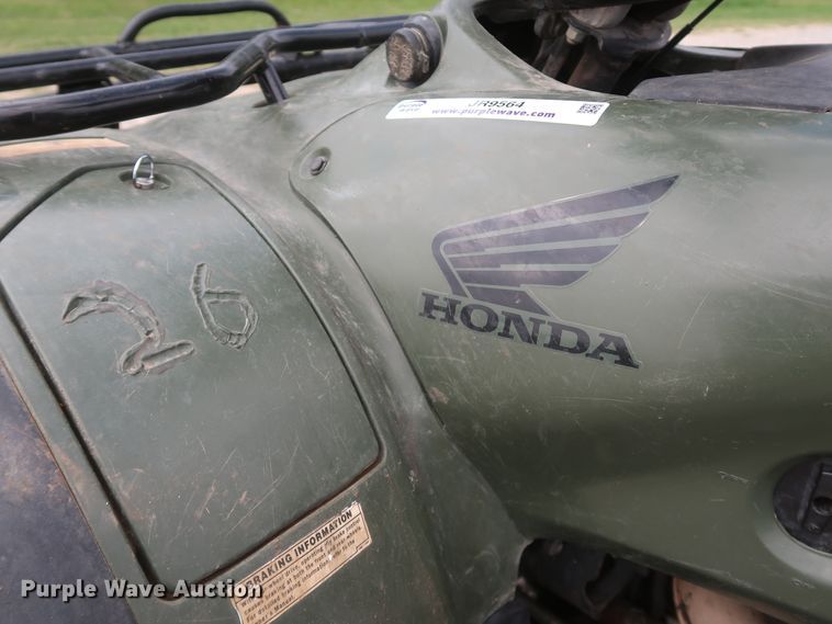 image for item JR9564 2007 Honda Foreman ATV