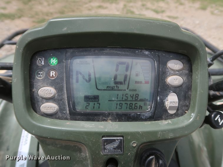 image for item JR9565 2011 Honda Foreman  ATV