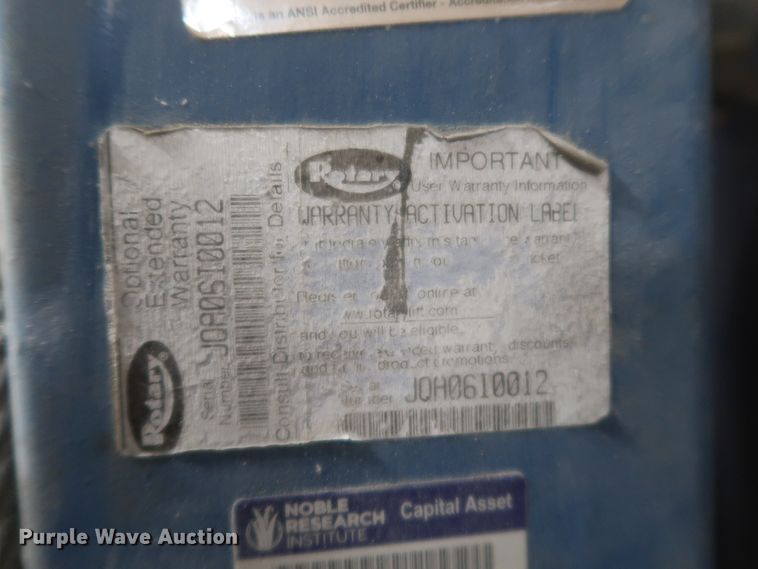 image for item KR9790 Rotary SM12N-001  automotive lift