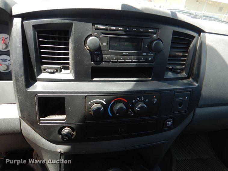 image for item KR9792 2008 Dodge Ram 3500HD  bale bed pickup truck