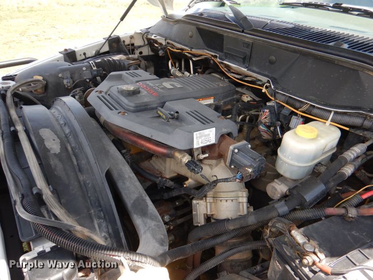 image for item KR9792 2008 Dodge Ram 3500HD  bale bed pickup truck