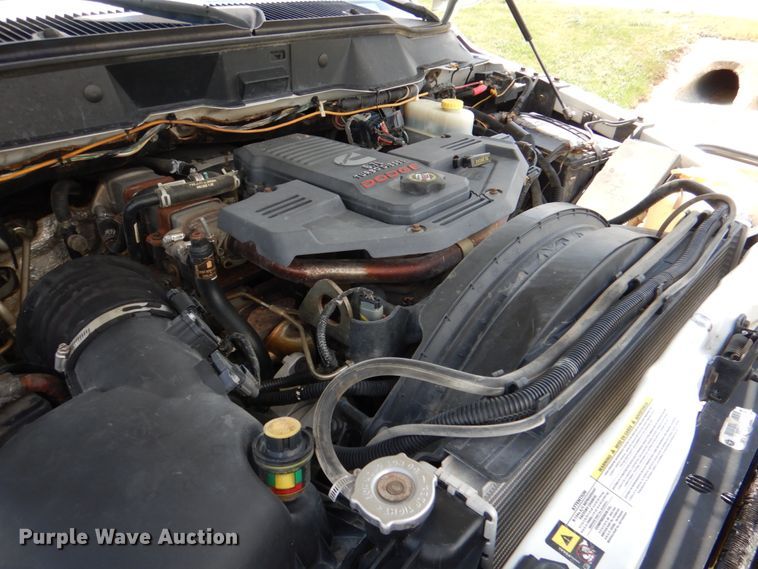 image for item KR9792 2008 Dodge Ram 3500HD  bale bed pickup truck