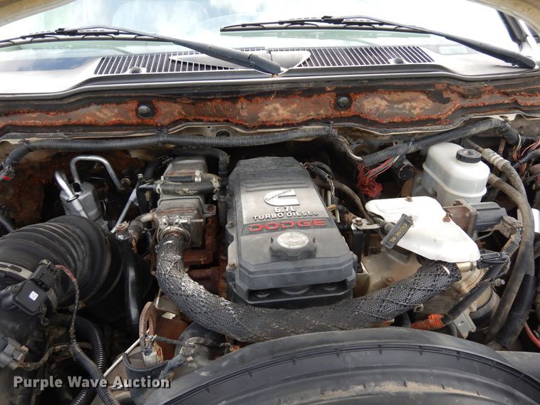 image for item KR9796 2007 Dodge Ram 3500HD  bale bed pickup truck