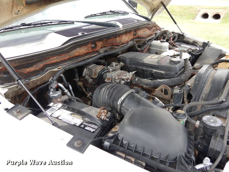 image for item KR9796 2007 Dodge Ram 3500HD  bale bed pickup truck