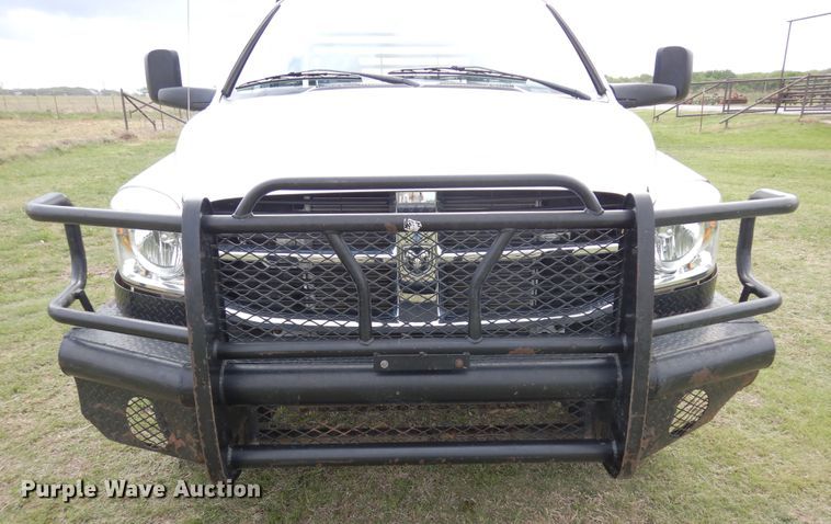 image for item KR9796 2007 Dodge Ram 3500HD  bale bed pickup truck