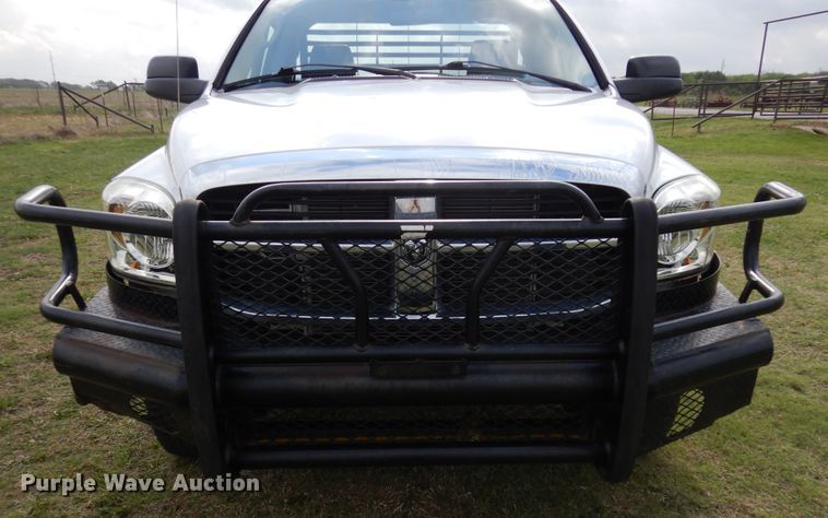 image for item KR9797 2007 Dodge Ram 3500HD  bale bed pickup truck