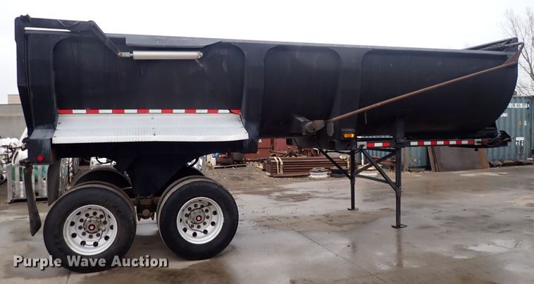 image for item DI1837 2002 Ranco  end dump trailer