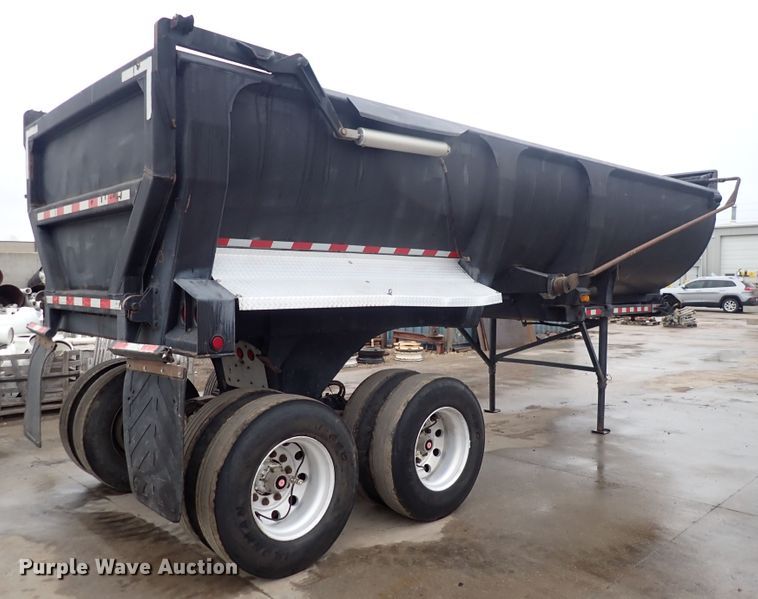 image for item DI1837 2002 Ranco  end dump trailer
