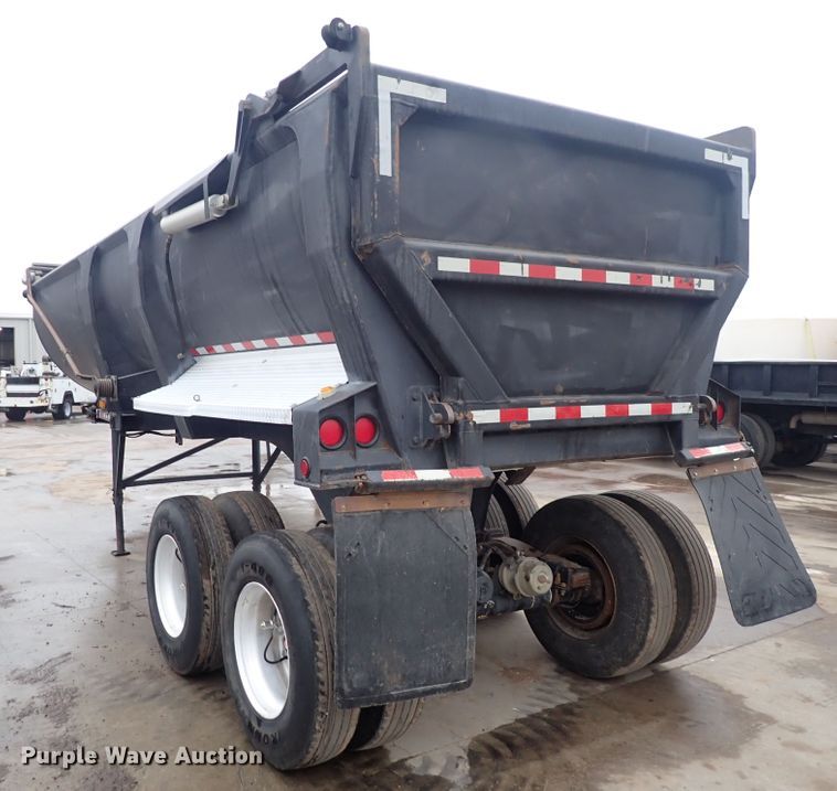 image for item DI1837 2002 Ranco  end dump trailer