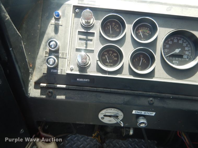 image for item DJ1299 1975 Sutphen TS85  aerial platform fire truck