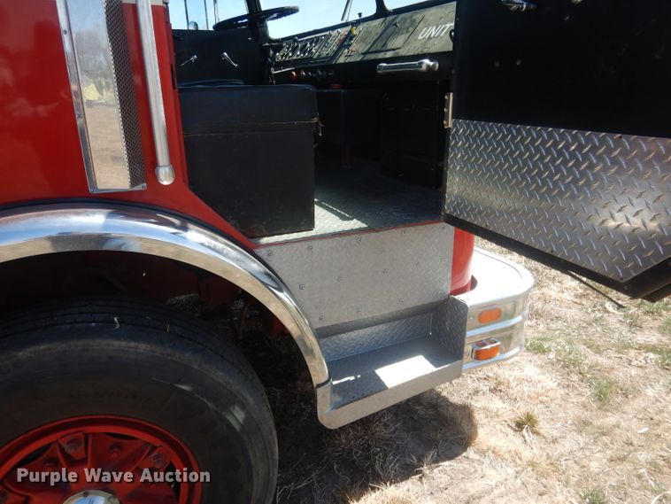 image for item DJ1299 1975 Sutphen TS85  aerial platform fire truck