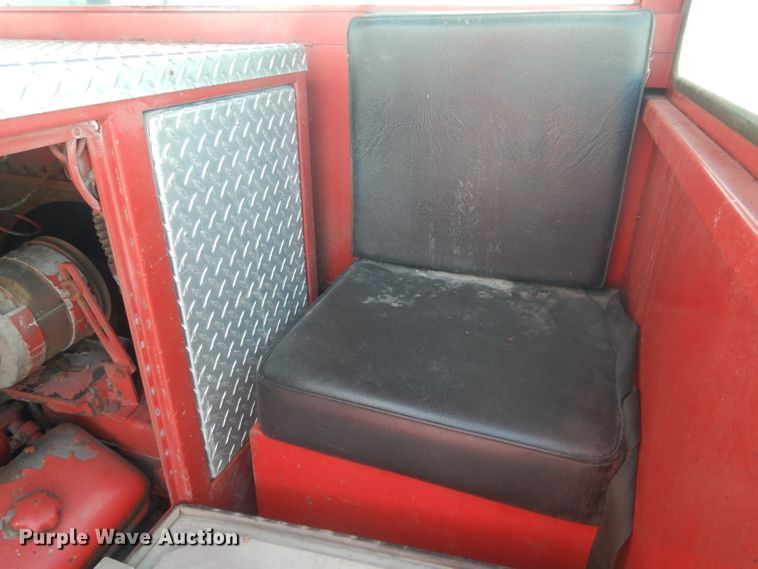 image for item DJ1299 1975 Sutphen TS85  aerial platform fire truck