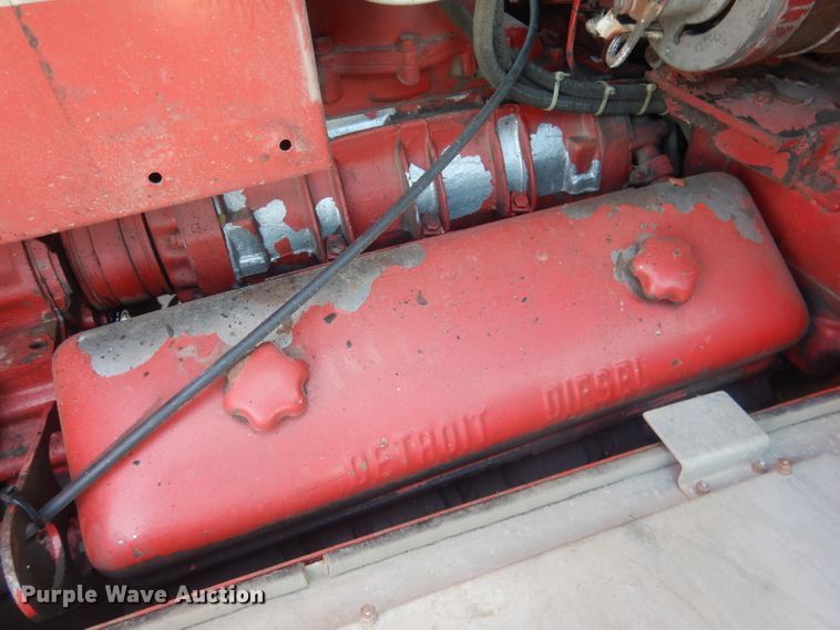 image for item DJ1299 1975 Sutphen TS85  aerial platform fire truck