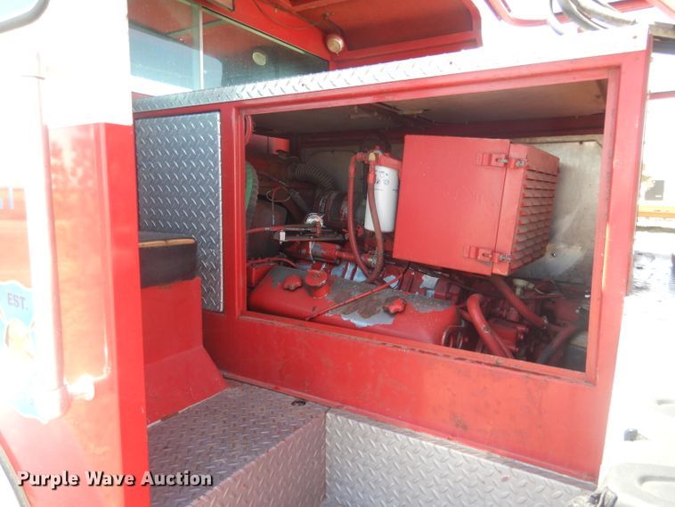 image for item DJ1299 1975 Sutphen TS85  aerial platform fire truck