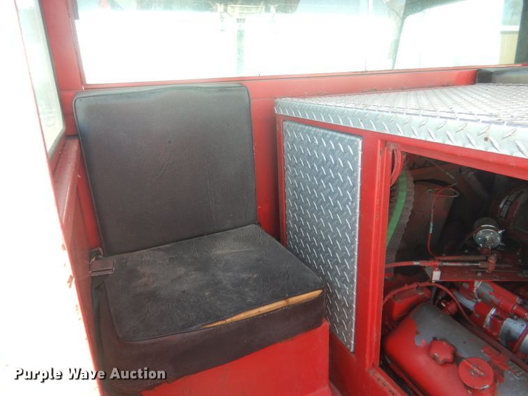 image for item DJ1299 1975 Sutphen TS85  aerial platform fire truck