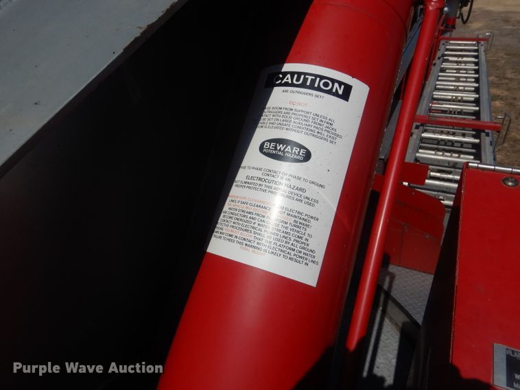 image for item DJ1299 1975 Sutphen TS85  aerial platform fire truck